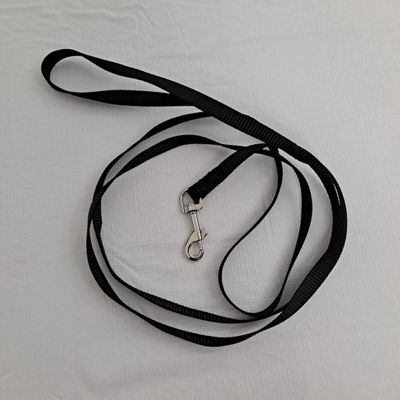 Dog Leash Black ½ Inch X 60 Inches - Picture 1 of 3